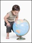 toddler with globe.jpg